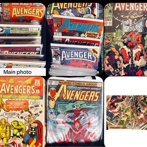 Huge Lot Avengers Comic Case Sale